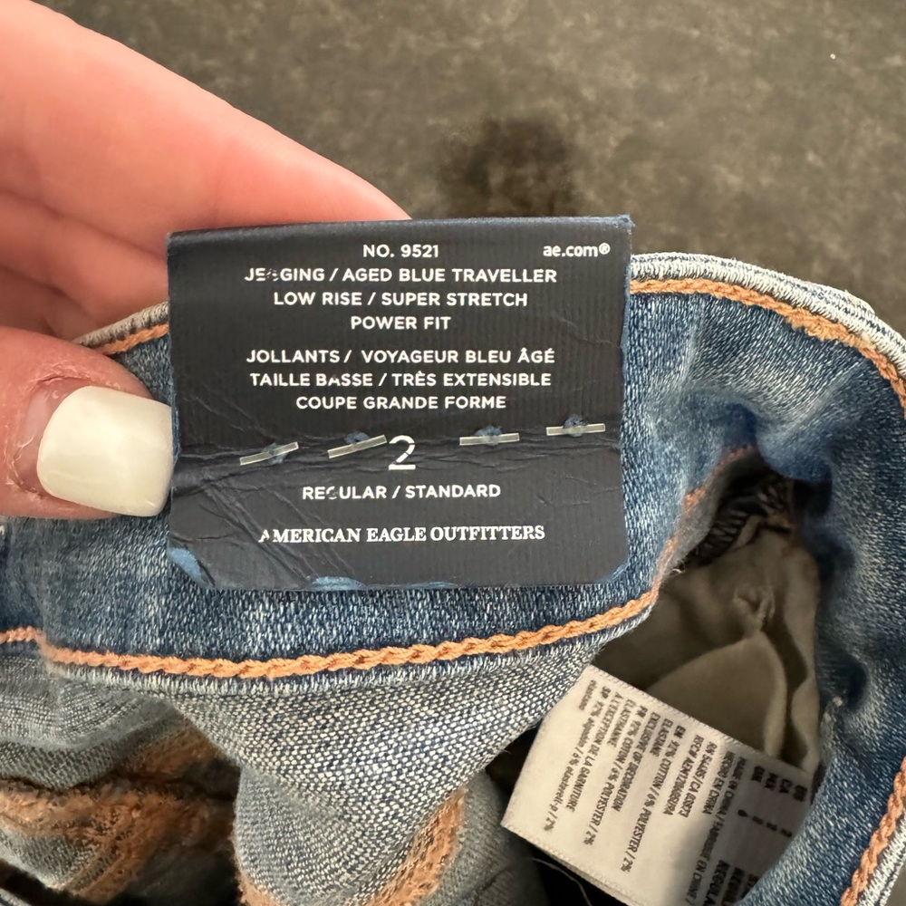 brand new american eagle jeans size 2 - Picture 4 of 4